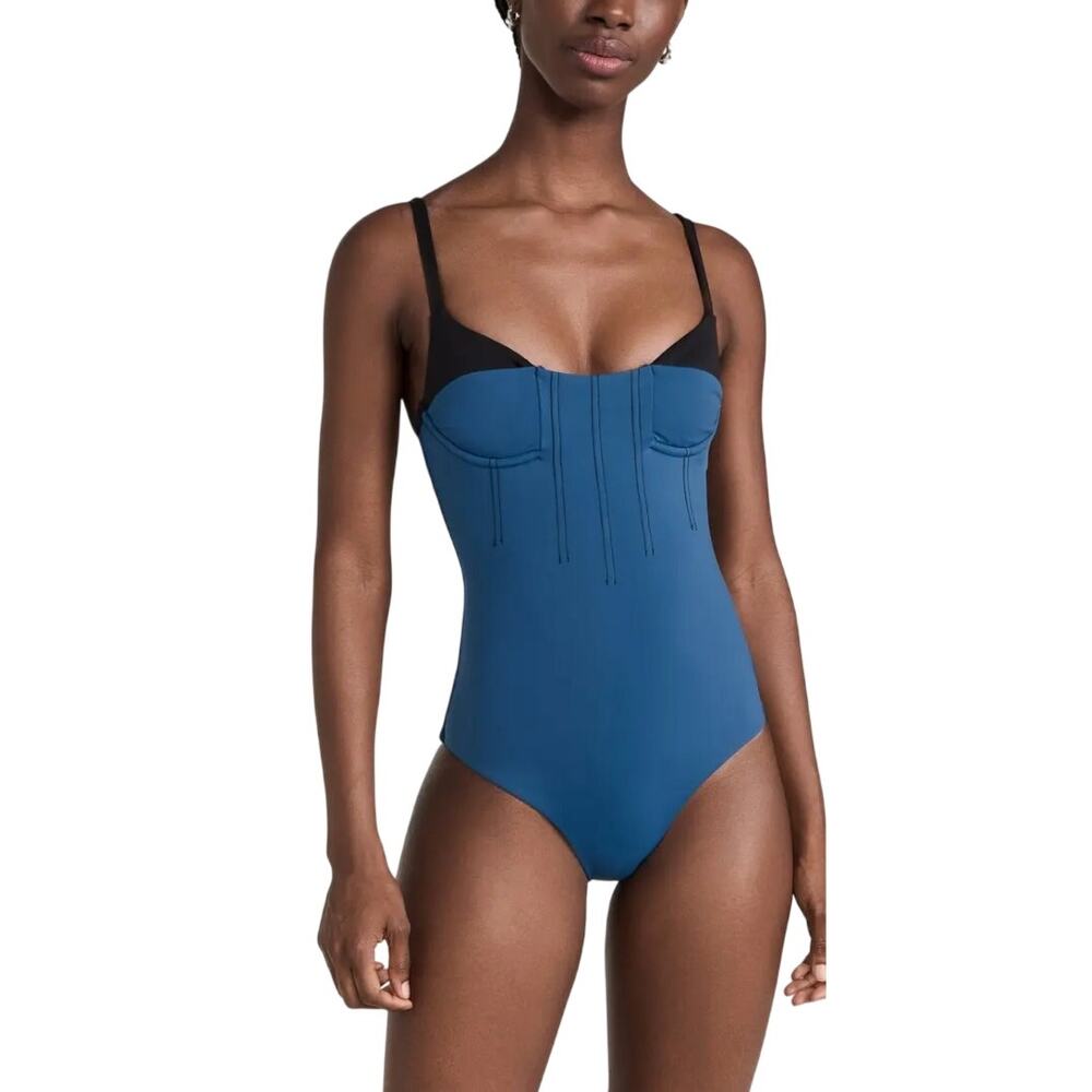Sir. The Label Robbie Balconette Piece In Cornflower - Size 8